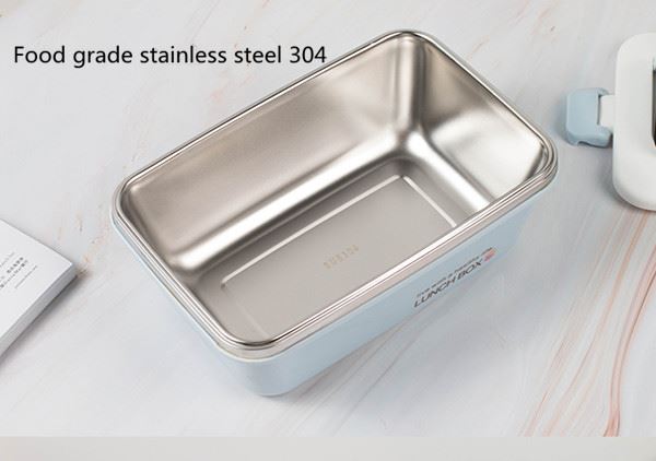 Food Storage Container with Spoon and Fork