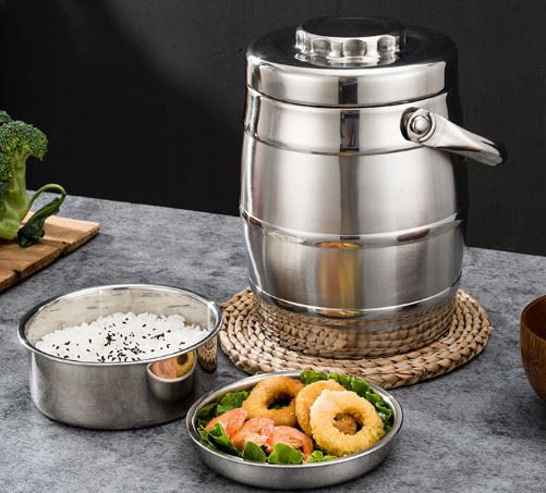 Vacuum Thermal 3 Bento Food Tiffin Carrier